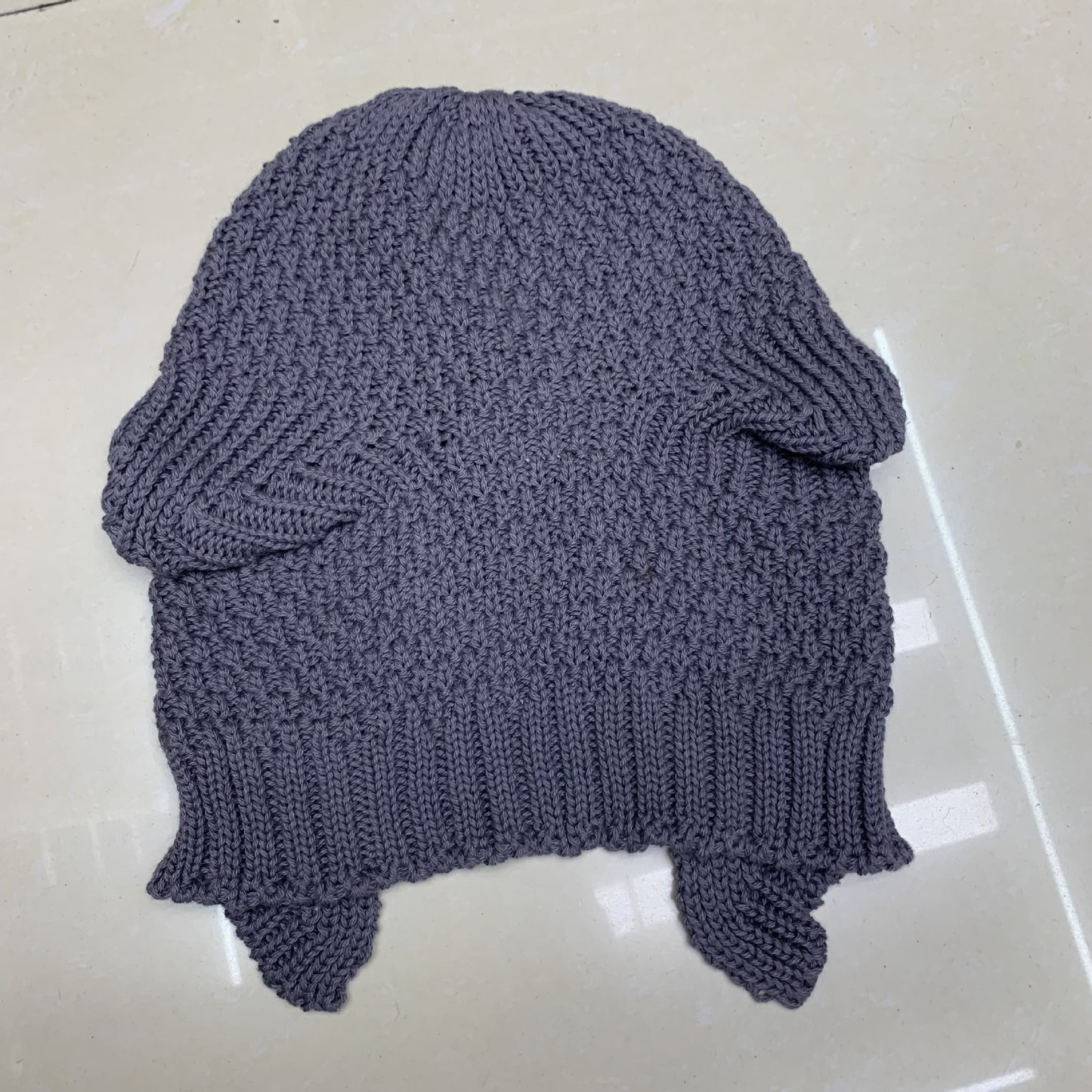 Cute Age-defying Knitted Hat With Horns