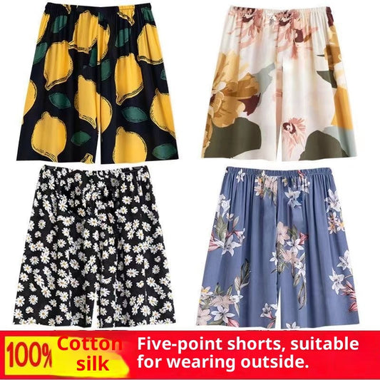 Middle-aged And Elderly Women's Home Shorts
