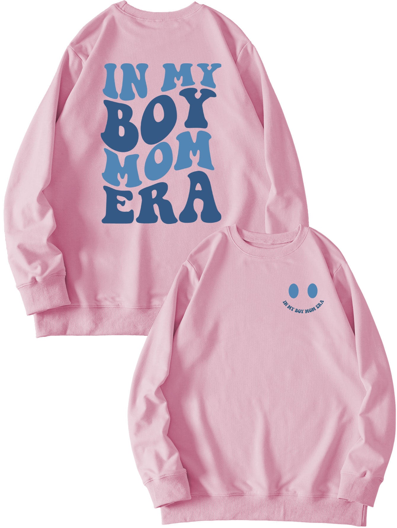 Double-sided Printed Pullover Sweatshirt Long-sleeved Shirt