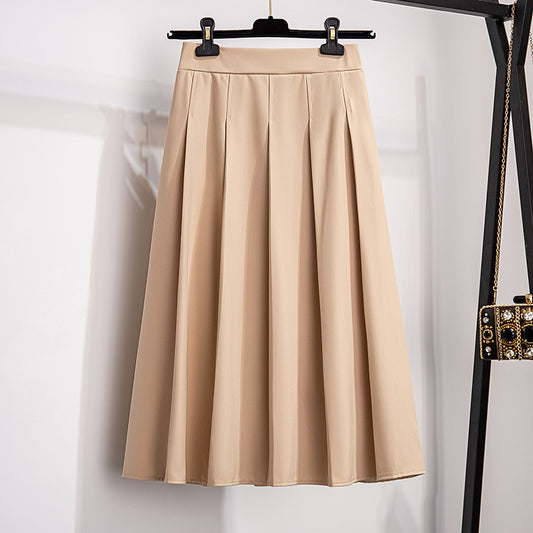 Line Skirt Slimming And Fashionable Summer Skirt Fat Sister Plus Size