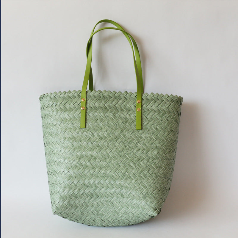 Simple Shopping One Shoulder Handbag