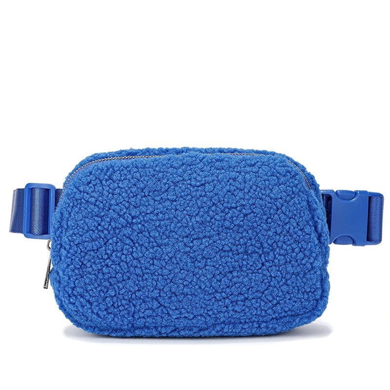 Winter Lambskin Crossbody Bag Outdoor Sports General Versatile
