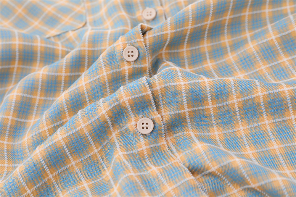 Simple Embroidery Pocket Long Sleeve Shirt Outdoor Street Fashion Brand