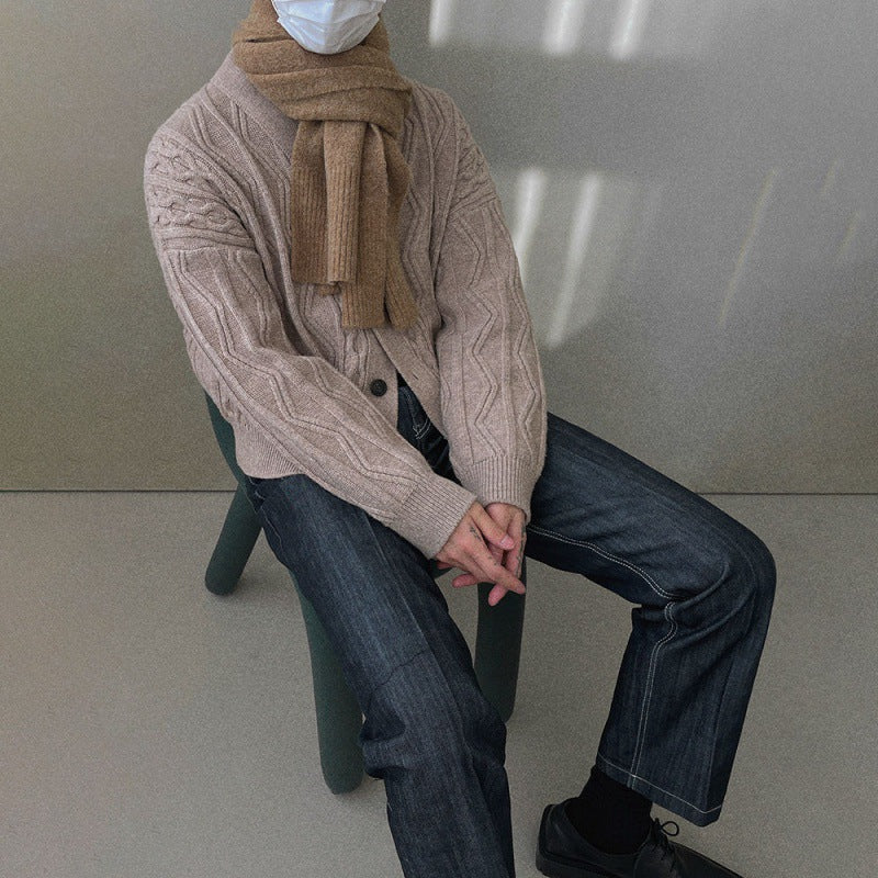 Trendy Loose Lazy Sweater Thickened Coat