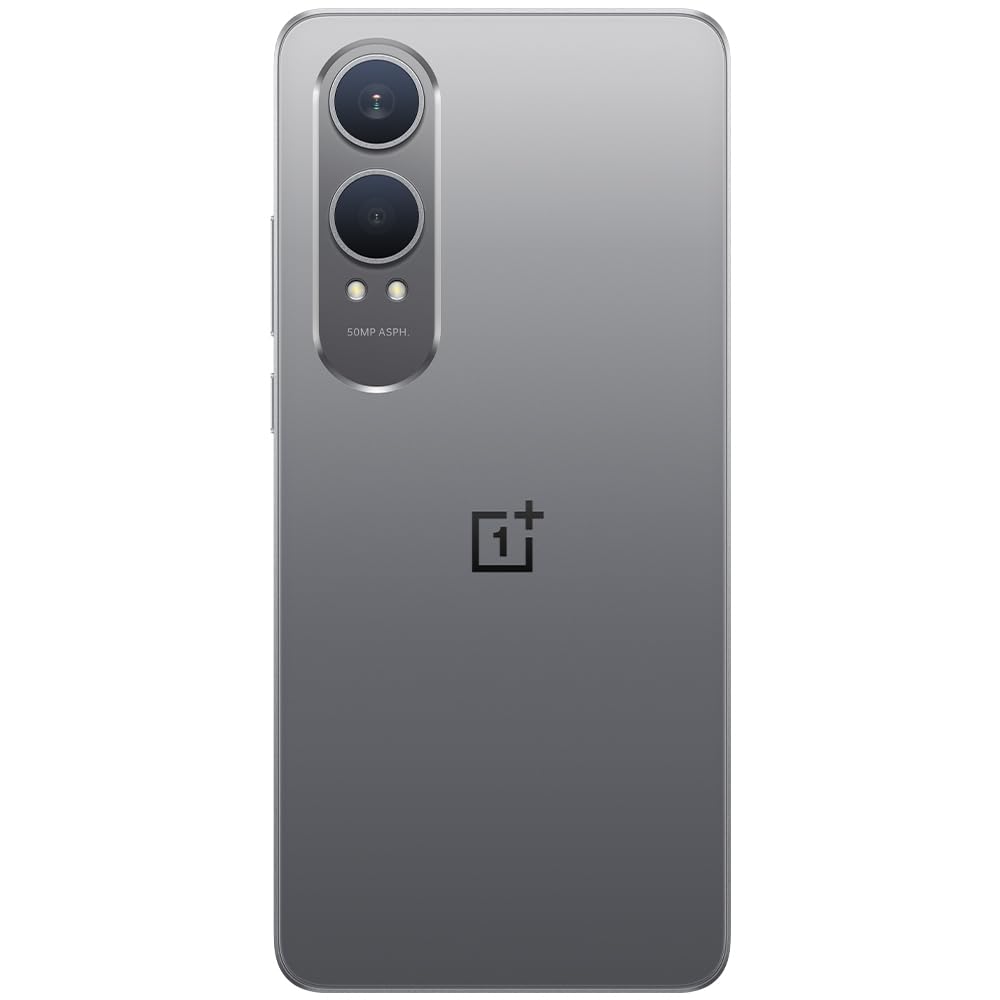 OnePlus Nord CE 4 Lite 5G 8GB RAM 256GB Lagring SIM-fri Smartphone med 50MP Dubbelkamera - 2 Super Silver