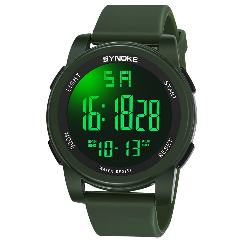 Mens Outdoor Sports Electronic Watch For Swimming