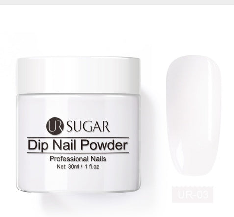 UR nail infusion powder fransk neglepudder glitter neglegødning fugtgivende pudder dyppepulver