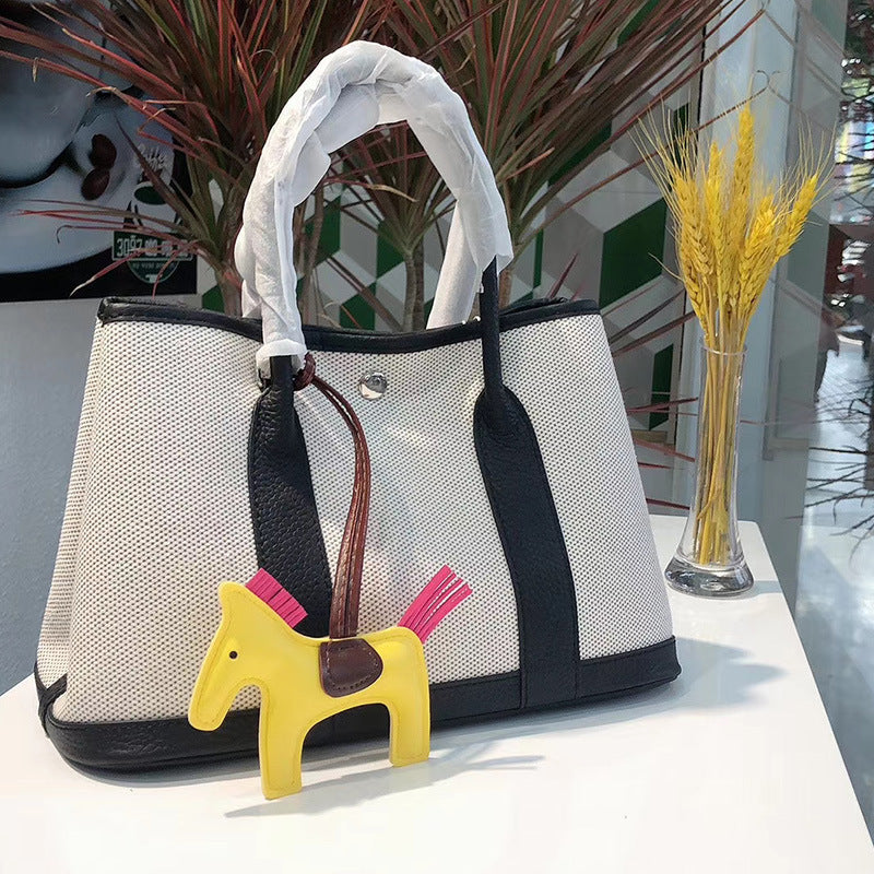 New Women's Bag Shoulder Crossbody Tote Bag Versatile Canvas Tote Bag Portable Shopping Bag Bucket Bag