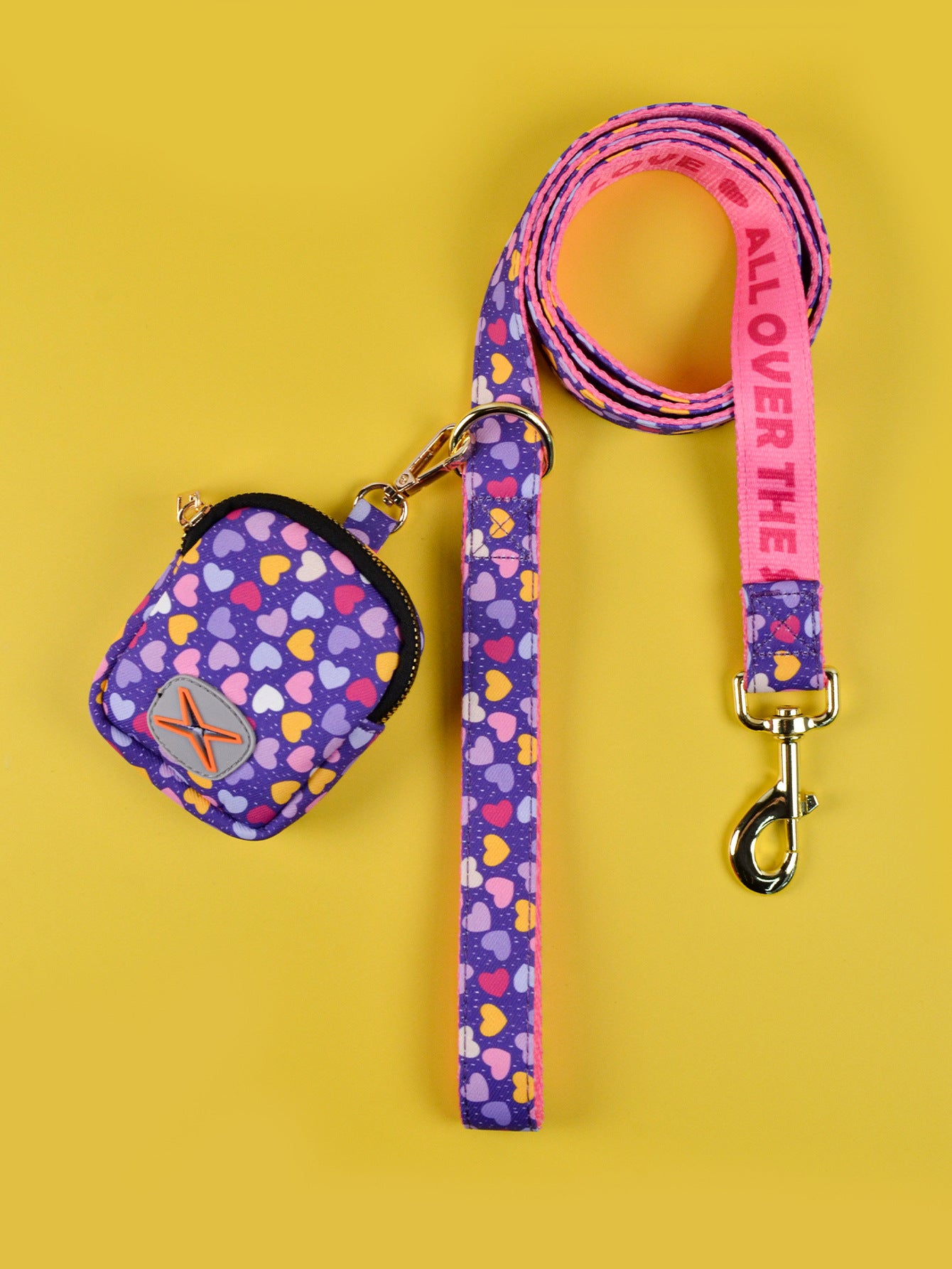 Cute Pet Hand Holding Rope Garbage Container Suit
