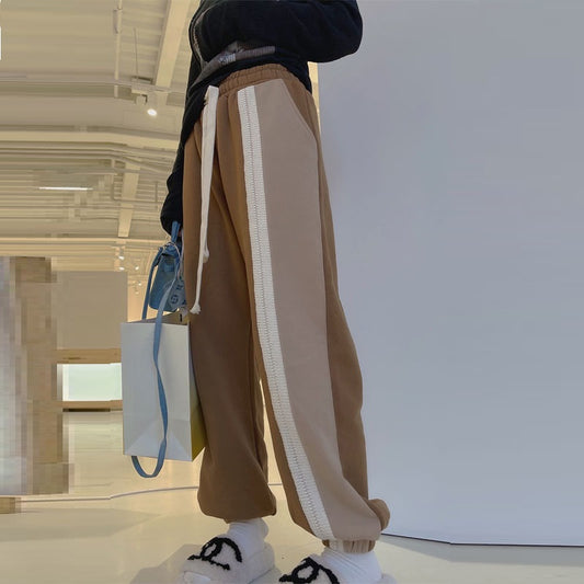 Women's Thickened Lace-up Casual Sweatpants Sweatpants