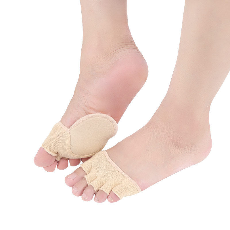Toe Five-finger Socks Women's High Heels Invisible Pumps