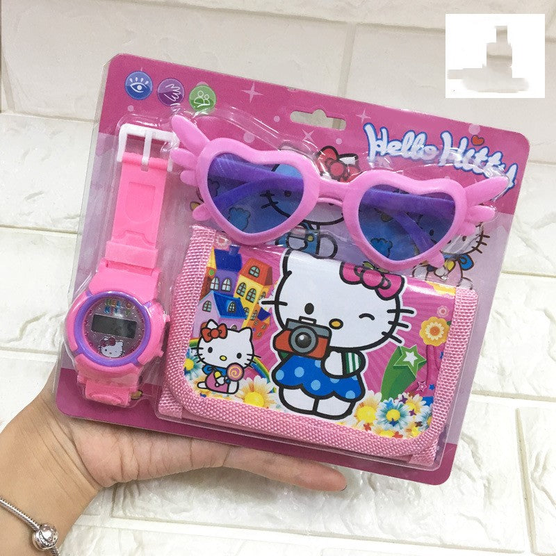 Electronic watch purse elementary school students