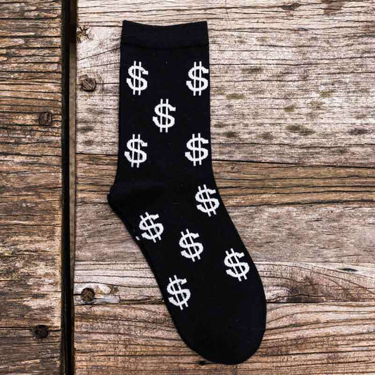 Spring Style Tide Cotton Boat Socks Par Sjove Sjove Kreative Serier