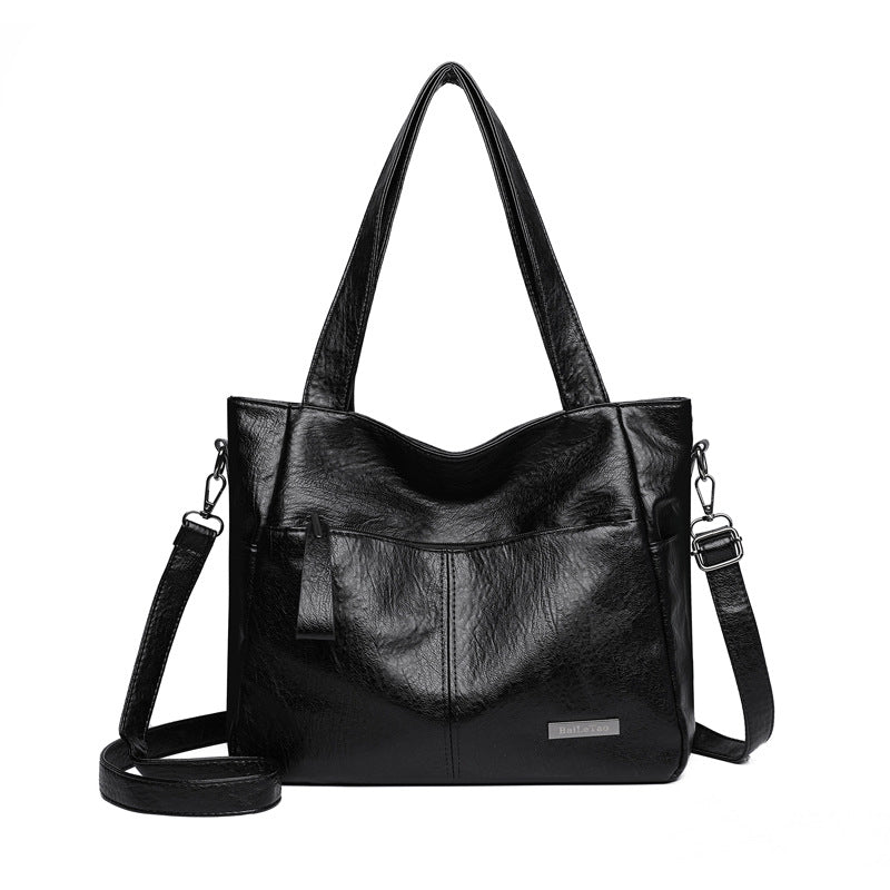 Retro Popular Large Capacity Underarm Shoulder Bag Versatile Handbag