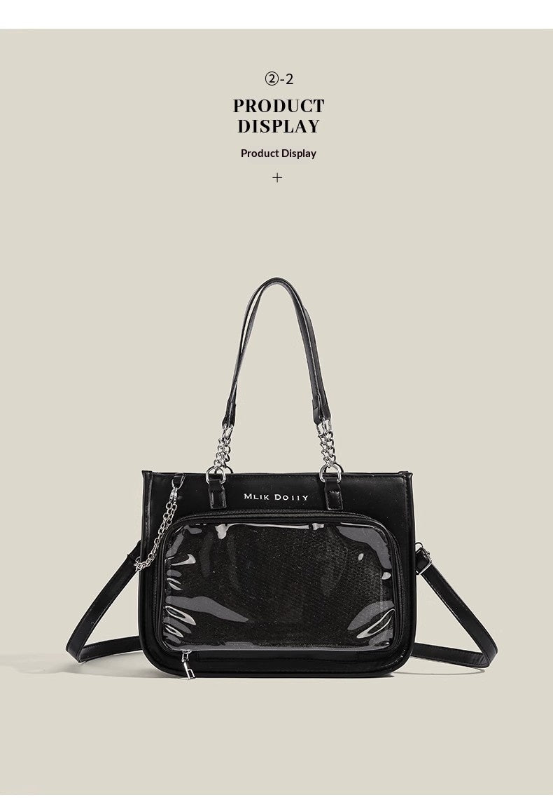 Punk Style Original Large-Capacity Square Sling Bag