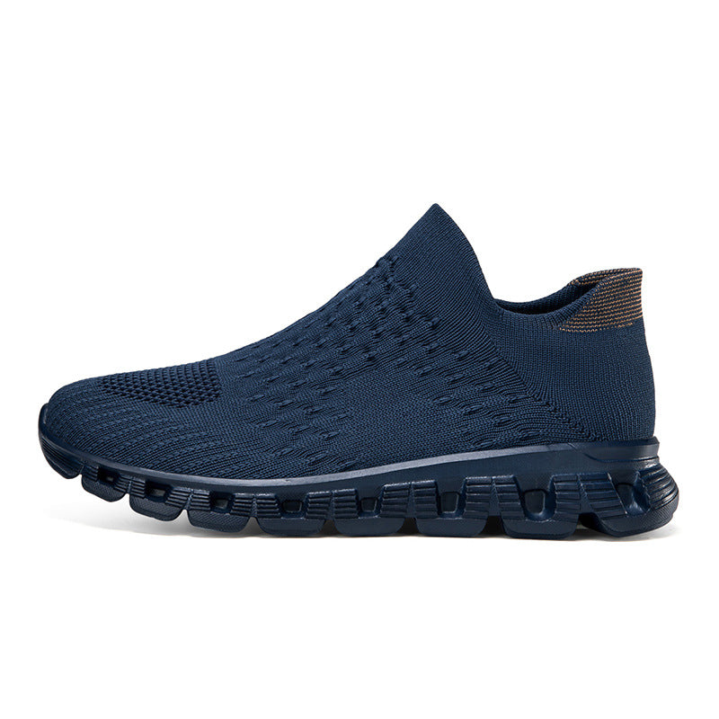 Slip-on Plus Size Flying Woven Women's Shoes