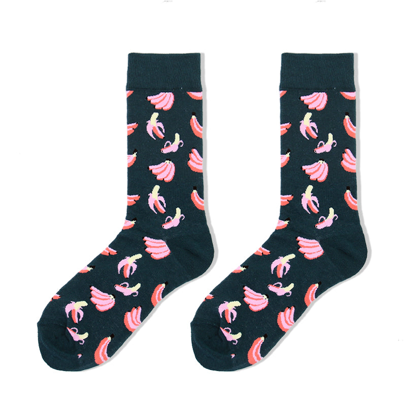Stockings trendy sports socks mid-length socks