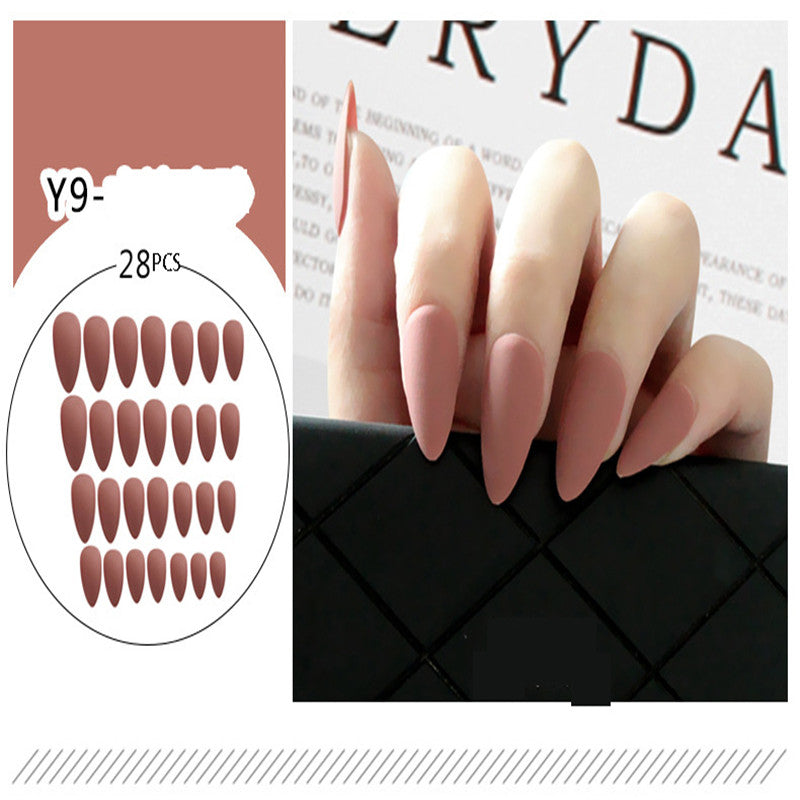 Tip wearable scrub nail plate