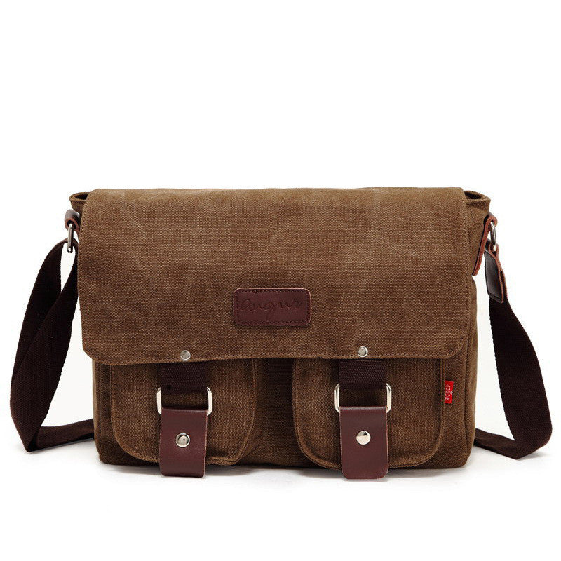 Casual Canvas Bag Retro Men's Shoulder