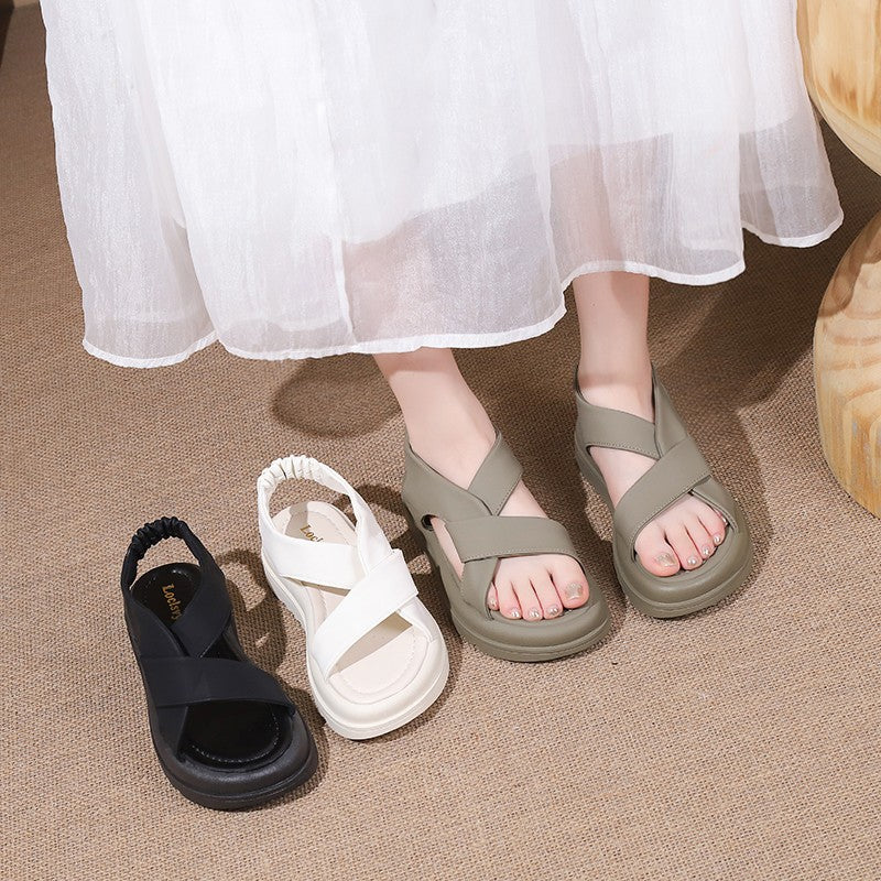 Summer New Style Flat Soled Sports Sandals For Women