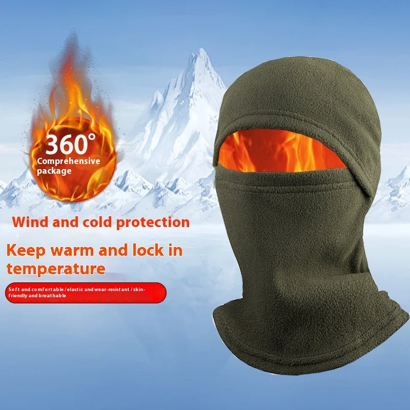 Udendørs polarfleece kuldesikker varm hue