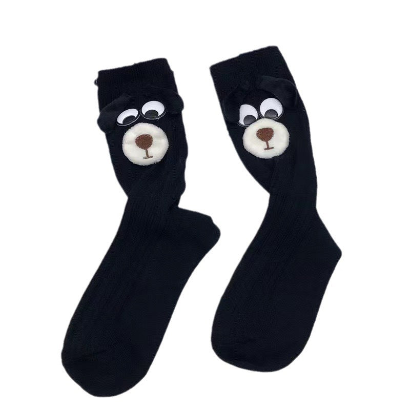 Three-dimensional Cartoon Big Ears Puppy Sweet Socks