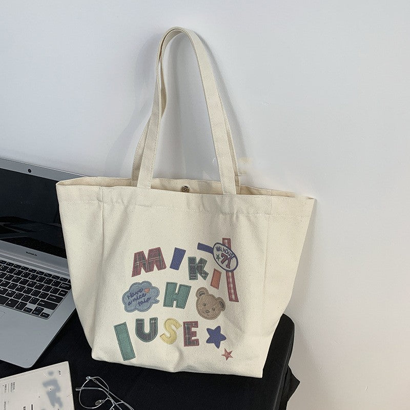 Large Capacity Female Shoulder Handheld Tote Bag