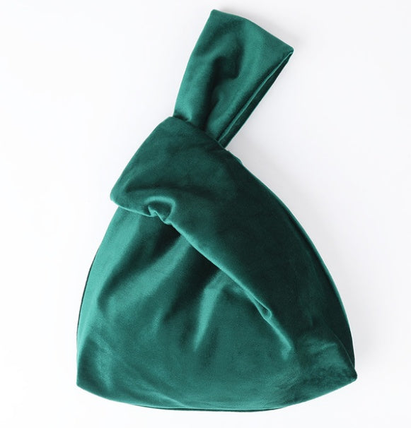 Silk Satin Knot Handbag