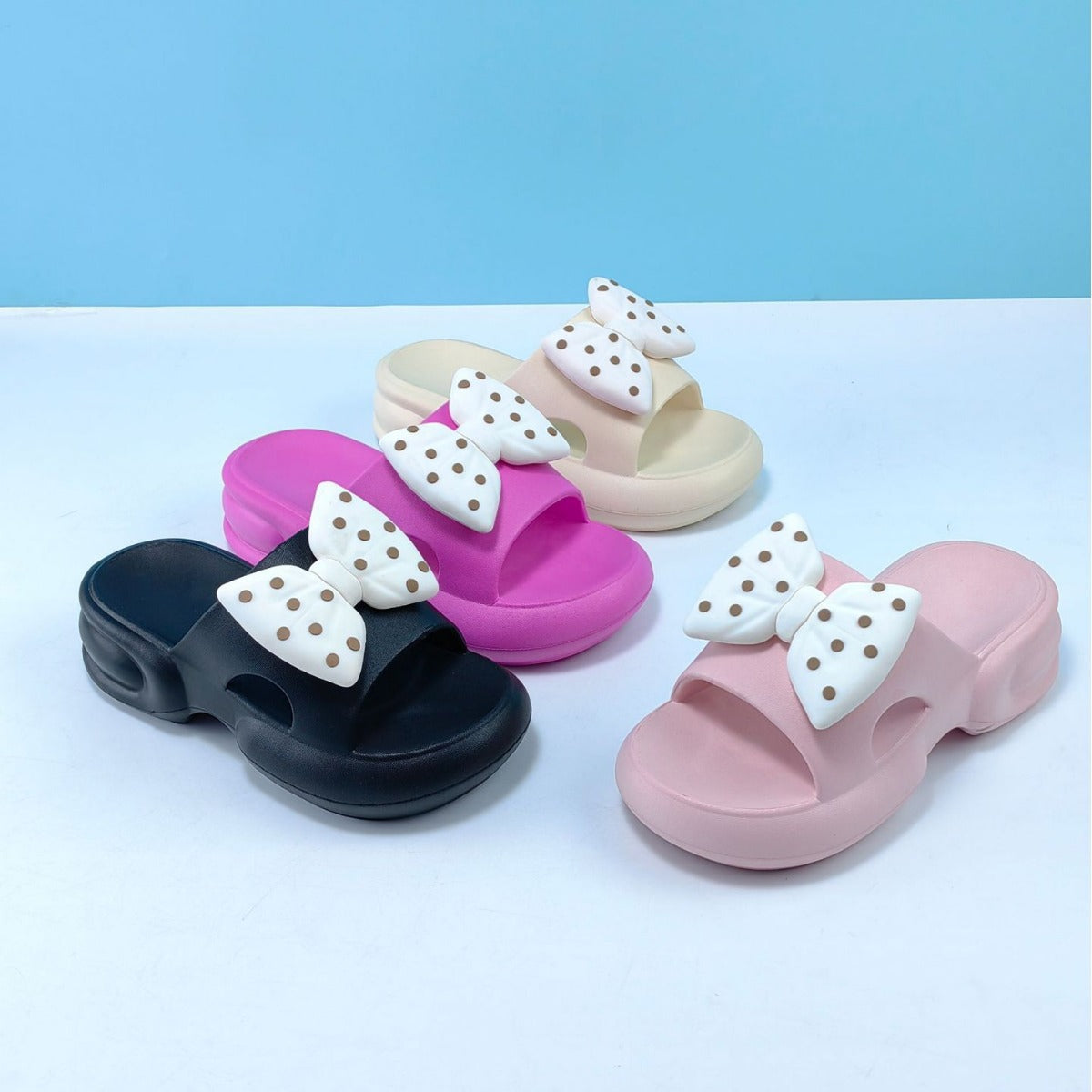Women's High Heel Seaside Beach Shoes Slippers