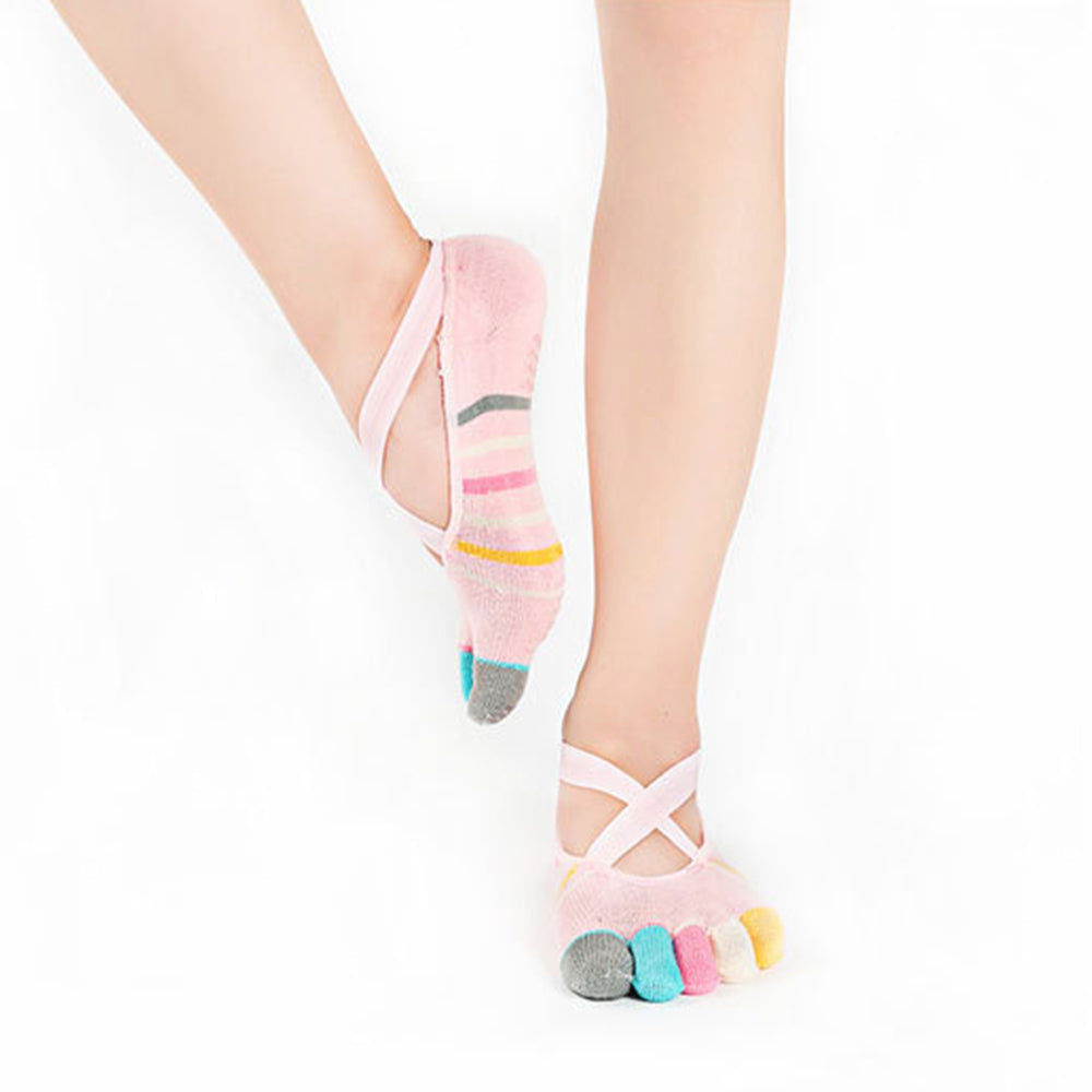 Cotton silicone non-slip boat socks