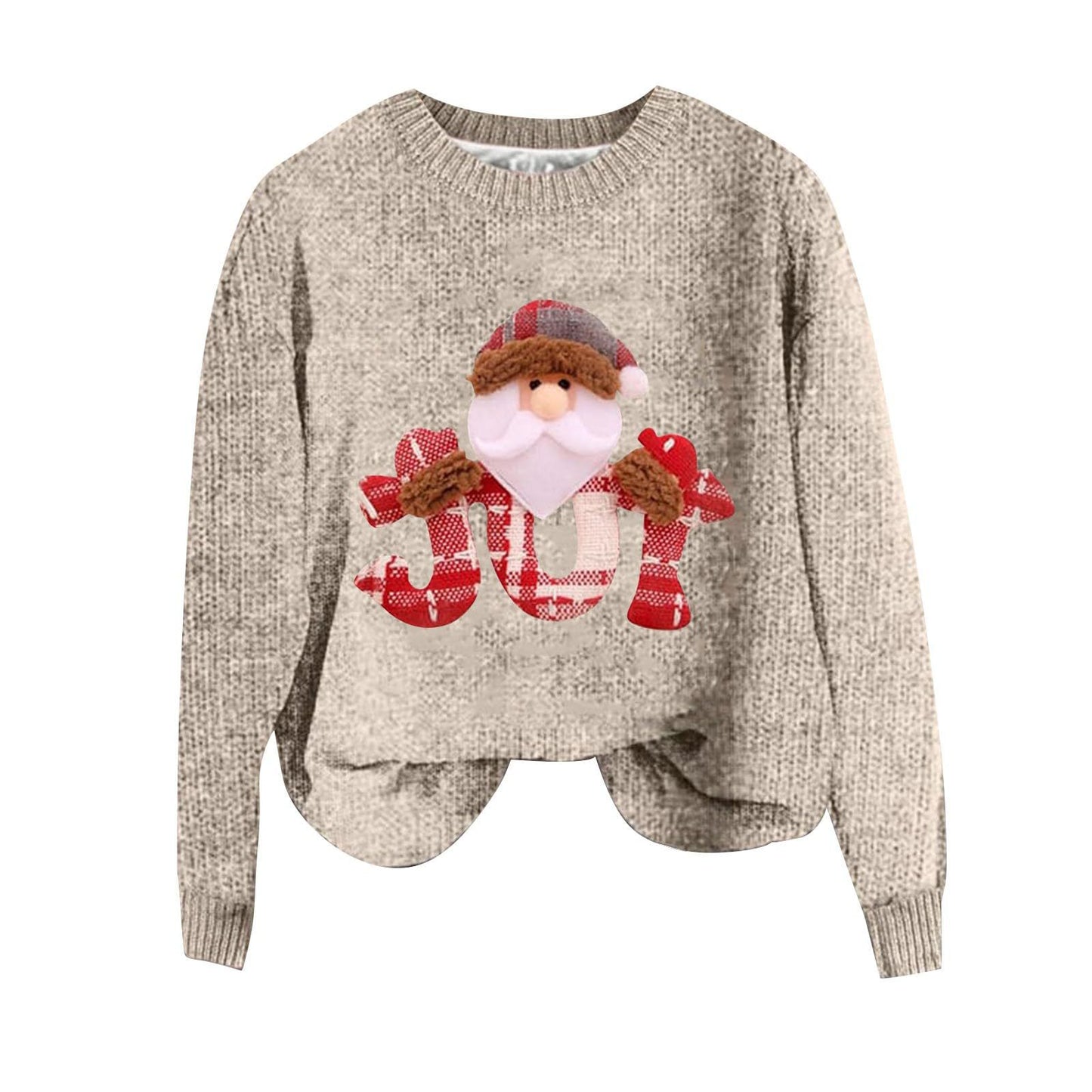 Womens Autumn Tops With Christmas Elements