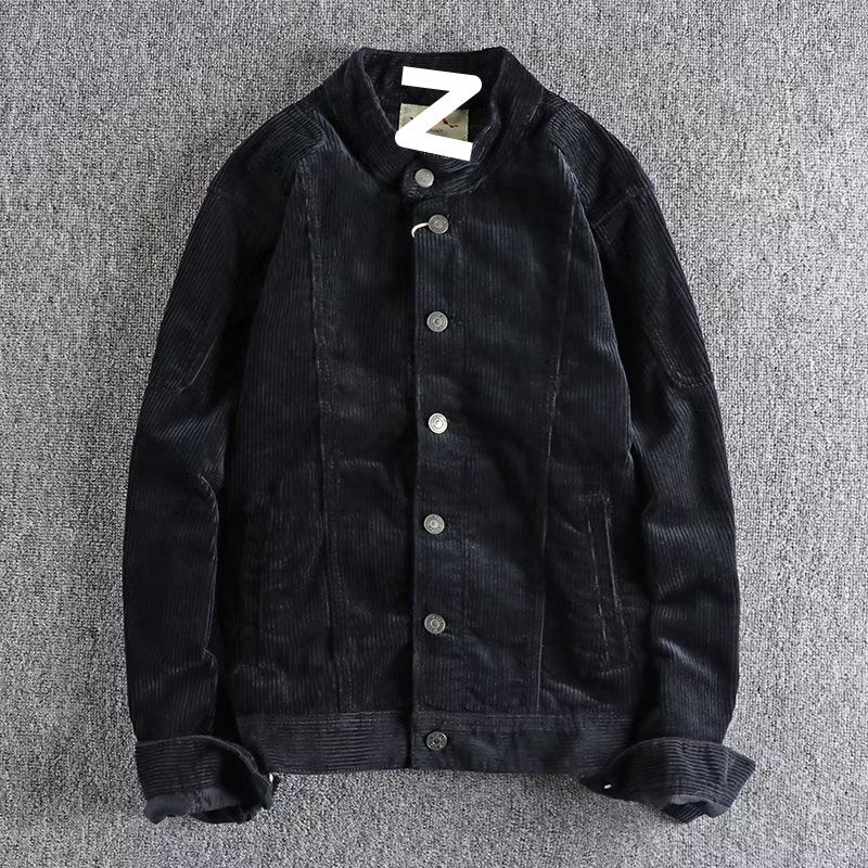 New Corduroy Youth Single-breasted Jacket