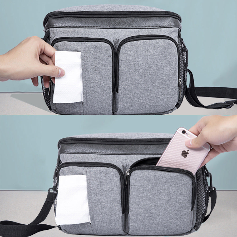 Multifunctional baby carriage bag