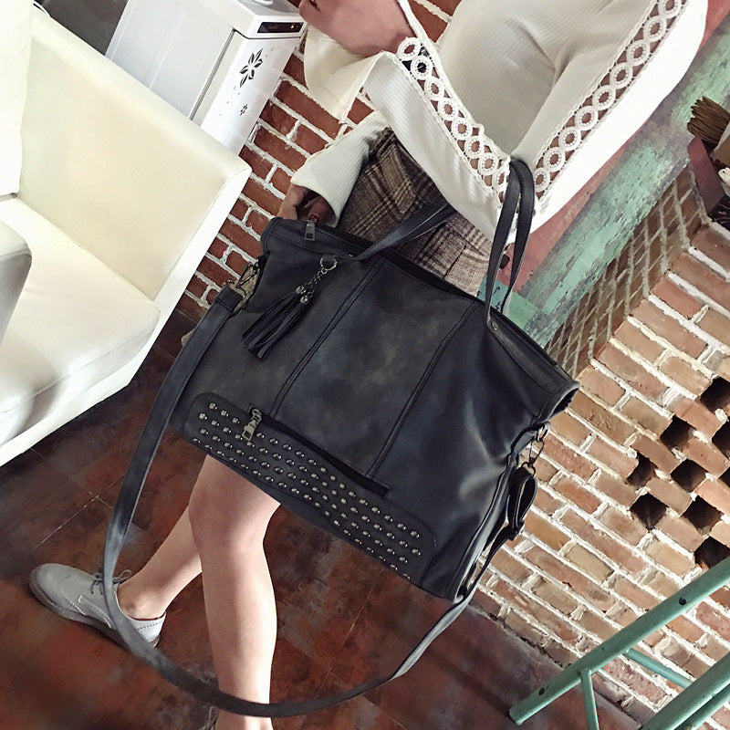 Nye forårs- og sommermodehåndtasker Engroshandel Delikat tekstur Skuldertaske Håndtaske Mode All-match