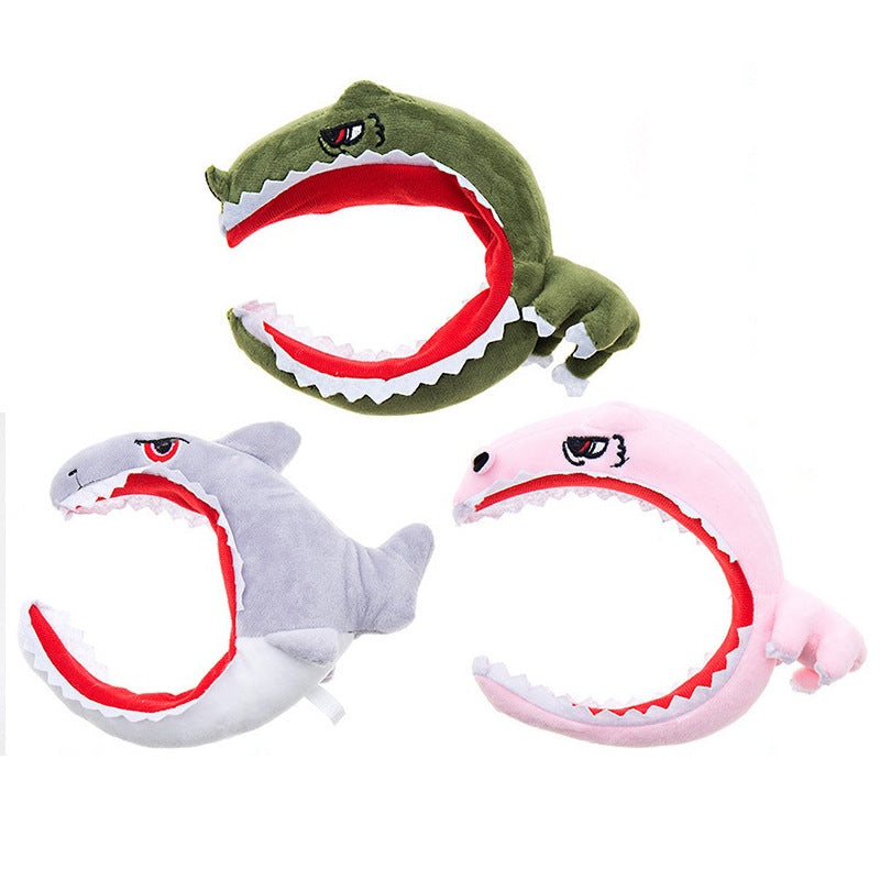 Shark dinosaur headband