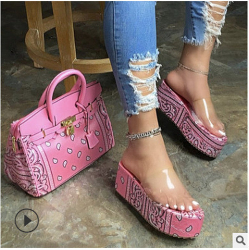 New Foreign Trade Platform Sandals And Slippers