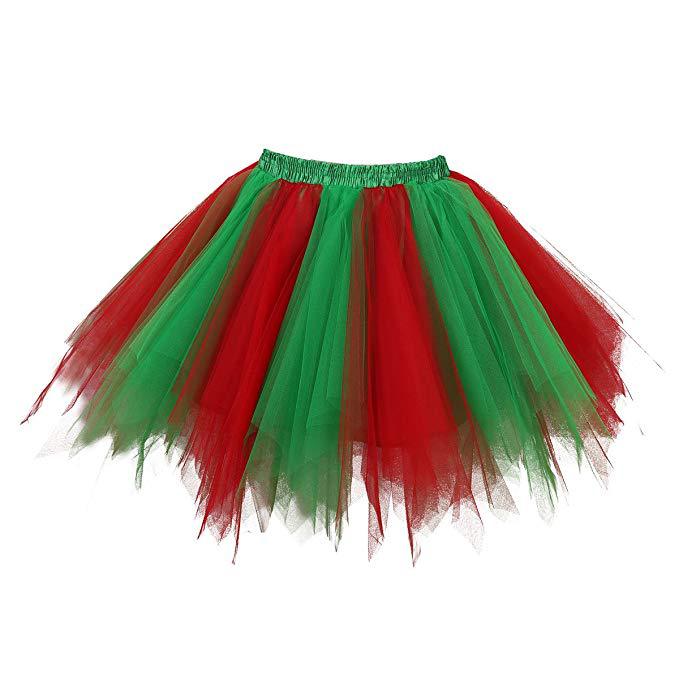 Half-length Pettiskirt Perform Dance Party Tulle Skirt Crinoline