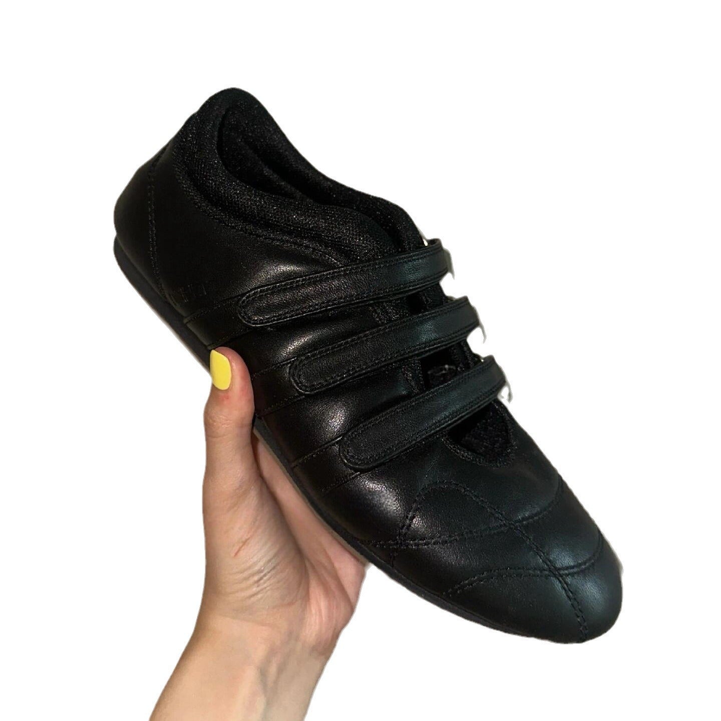 Sports Casual Velcro Flat Round Head Ballet Slipper
