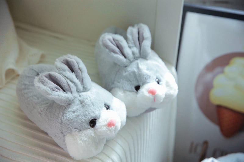 Winter Home Cotton Slippers Women's Indoor Floor Non-slip