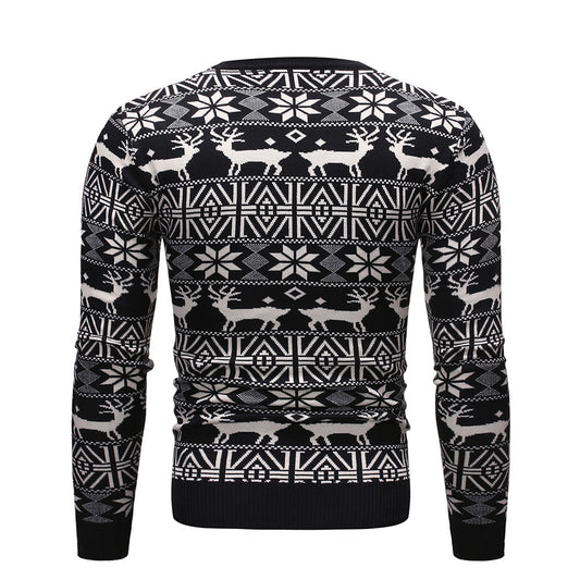 Printed Camouflage Casual Sweater Loose Top