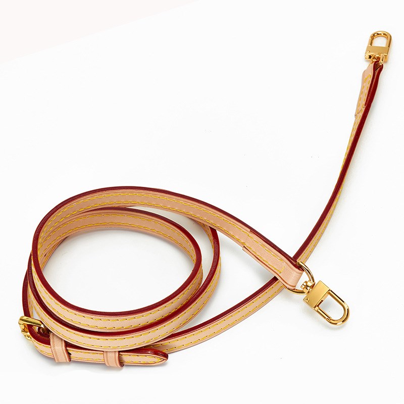 Double-sided cowhide shoulder strap