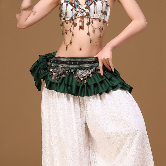 Belly Dance Waist Chain Retro Copper Coin Hip Towel Loud And Long