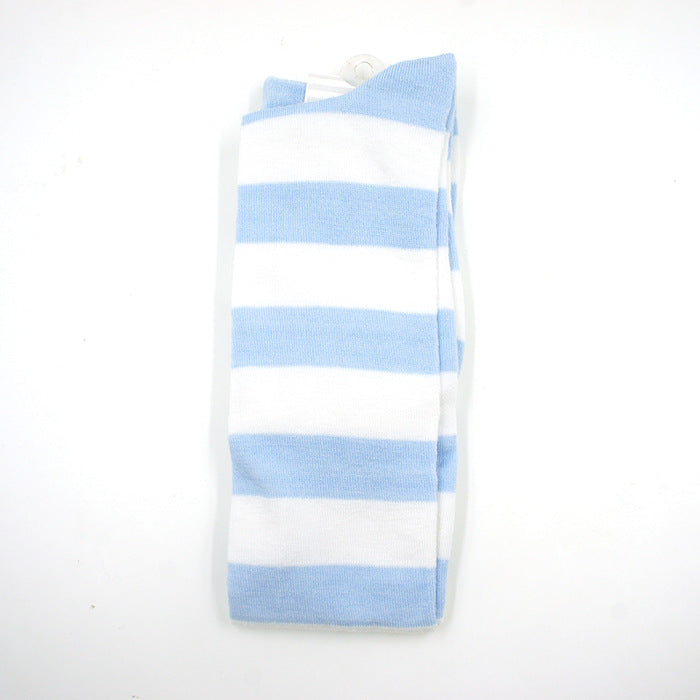 Stockings over the knee socks thigh socks striped high socks stockings