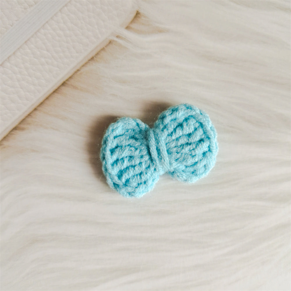 Wool Bow Diy Handmade Finished