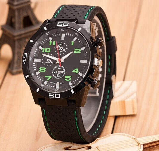 Motor Sports Watch Men's Fashion Sports Car Strap