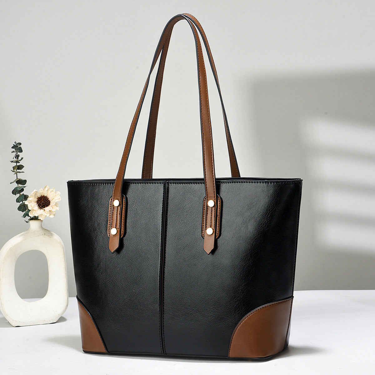 Large Capacity Tote Single Shoulder Underarm Bag