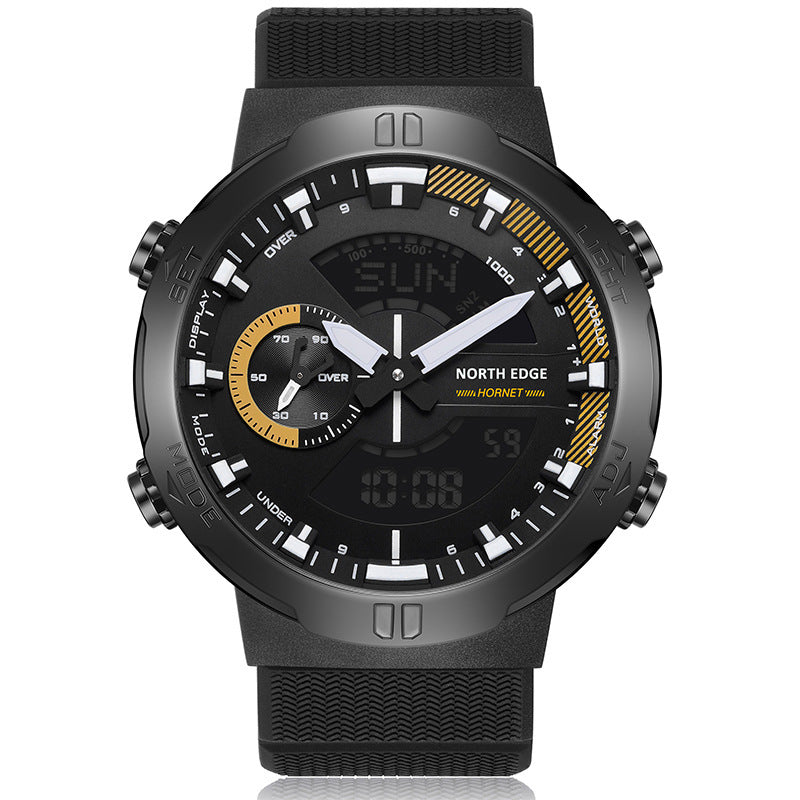 Men's Multifunctional Quartz Watch Movement Sports Wristwatch