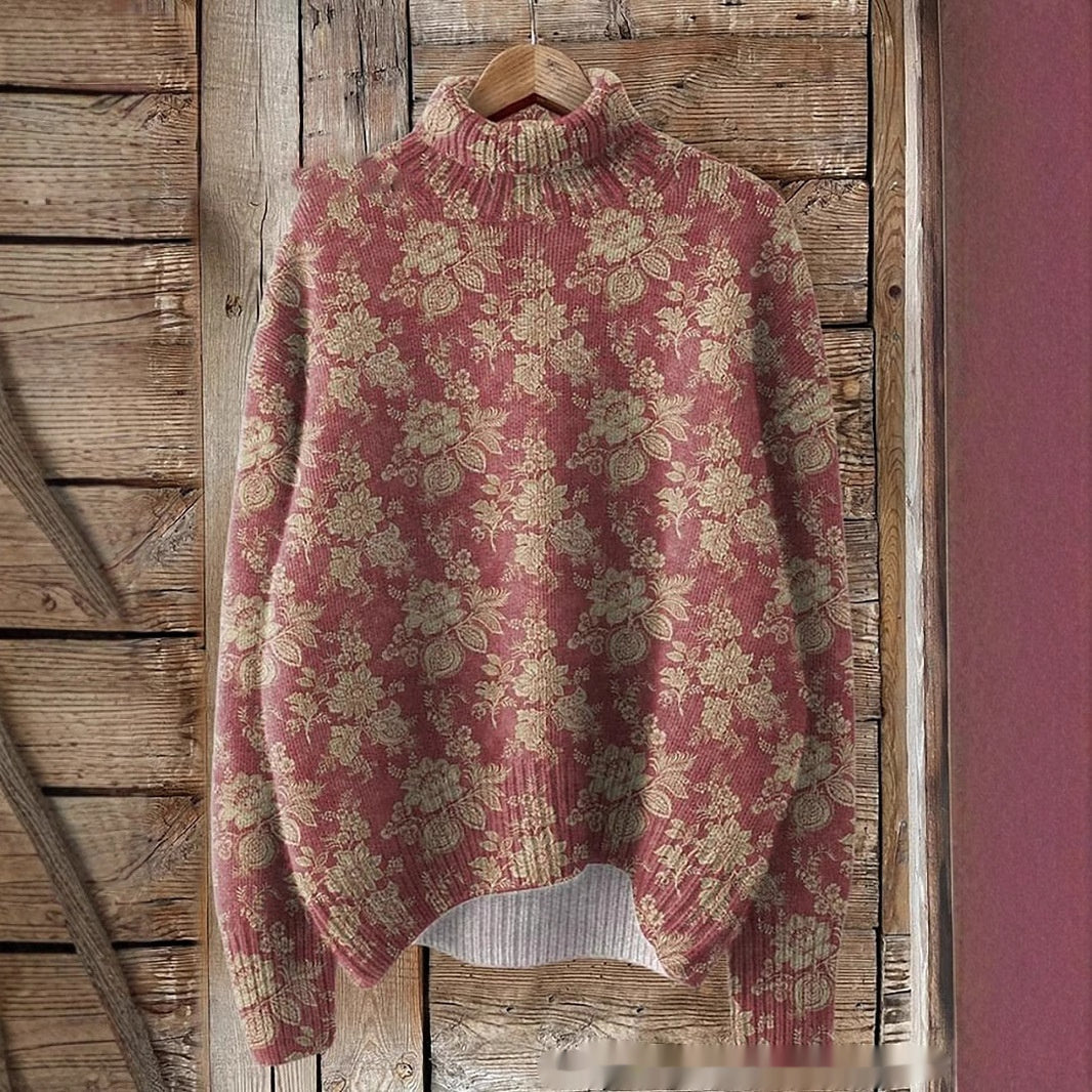 Winter New High Neck Casual Top