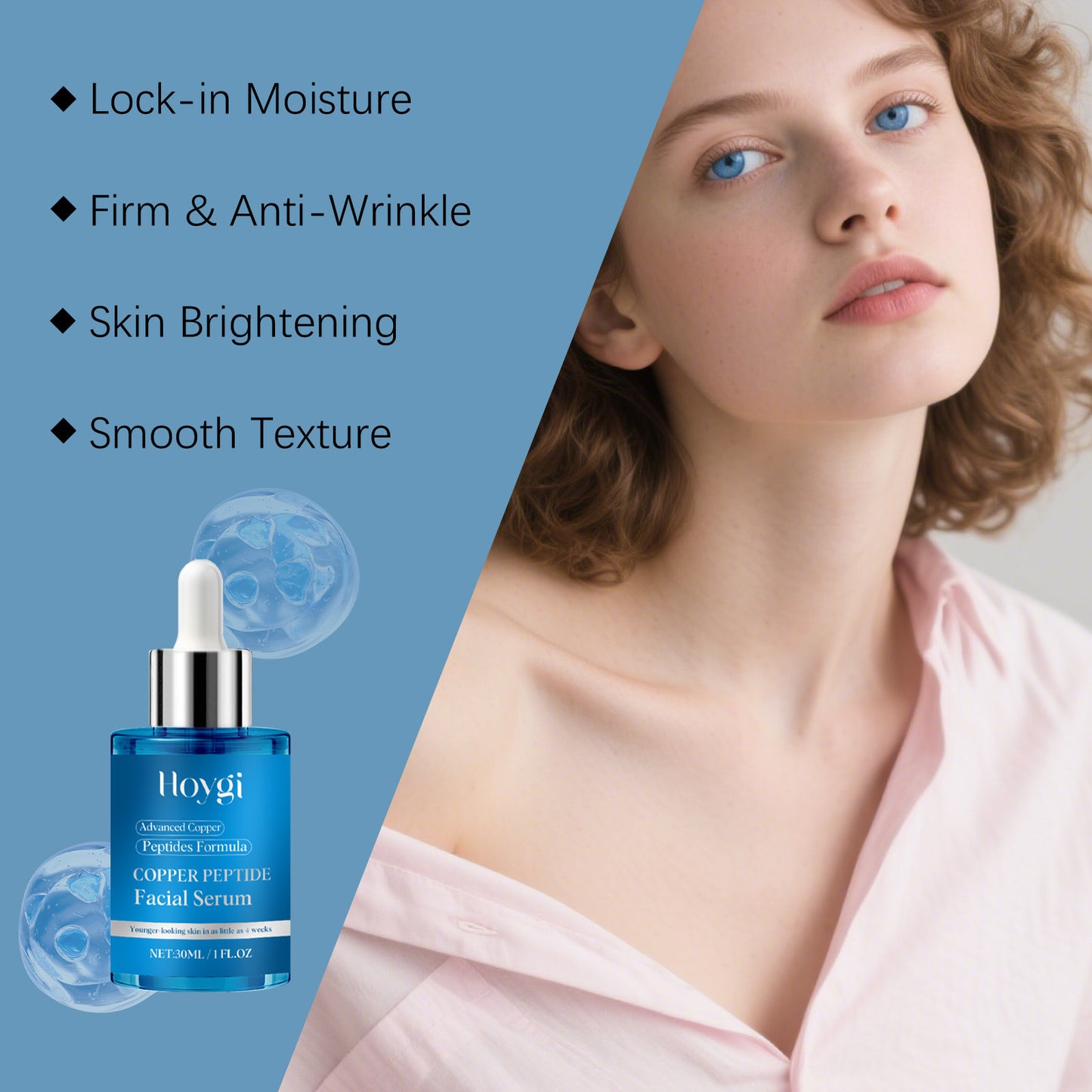 Blue Copper Peptide Facial Serum