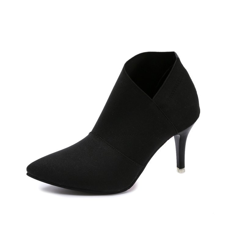 New pointed high heel boots
